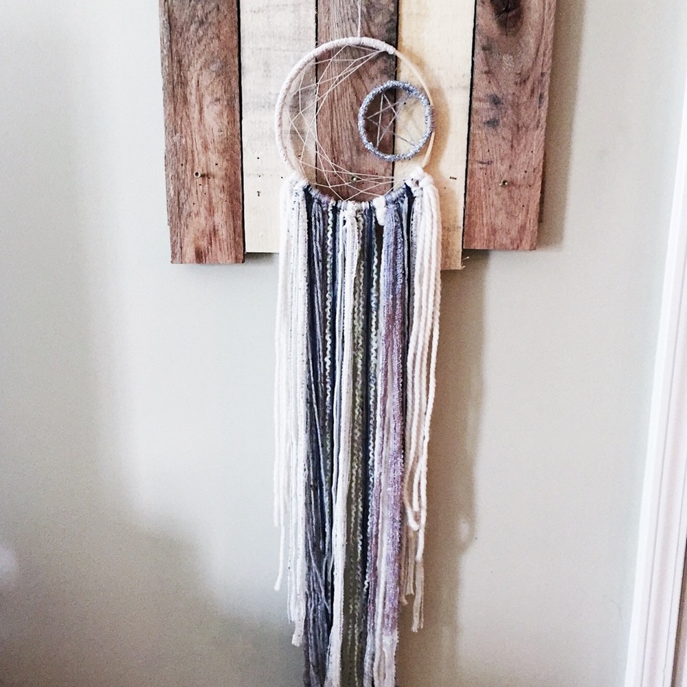 Handmade, Moon, Star, Long Hanging, Dream Catcher
